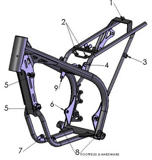 2012 CX50 BW Frame I