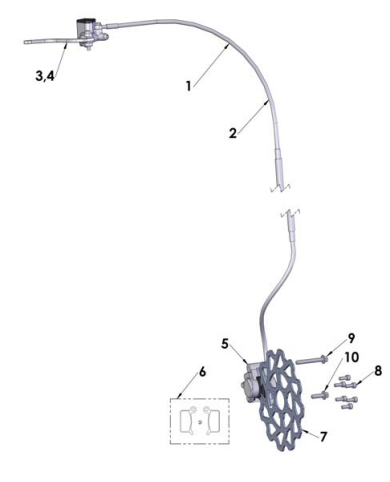 2012 Cobra 50JR Front Brakes