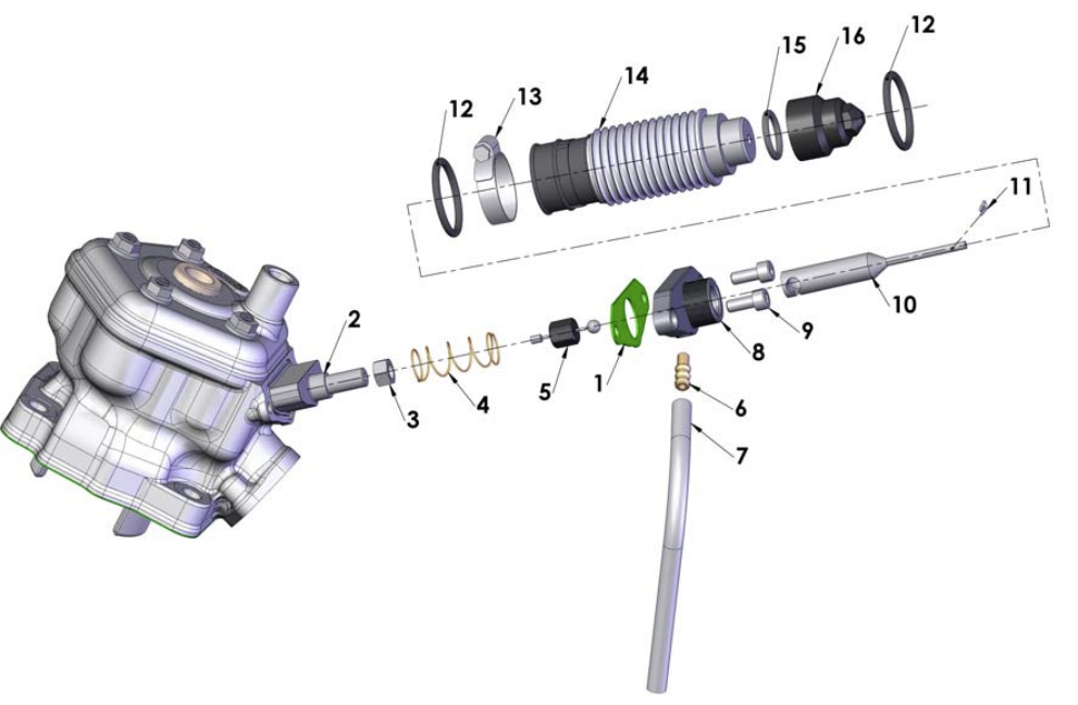 2012 Cobra CX65  Engine – Power Valve