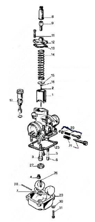 2013 Cobra 50JR Carburetor