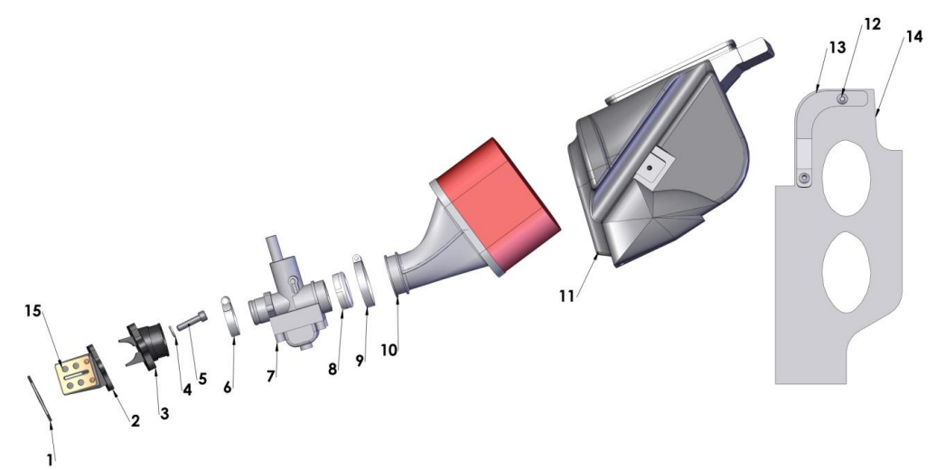 2014 Cobra 50JR Airbox and Inlet System