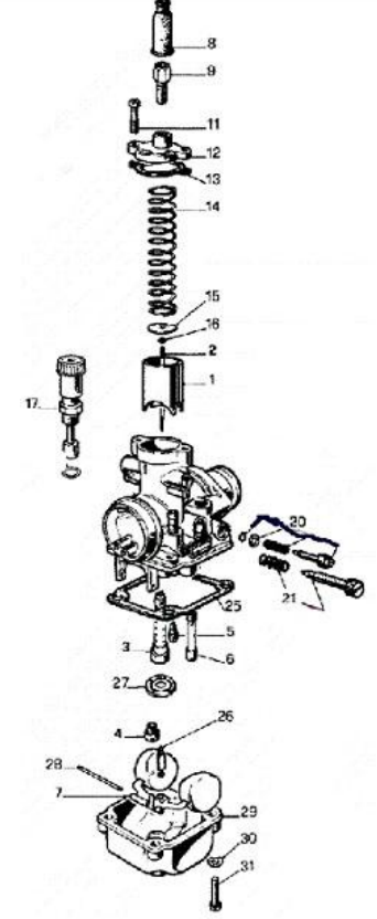 2014 Cobra 50JR Carburetor