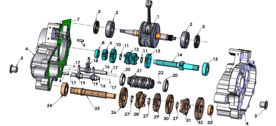 2015 Cobra CX65 Transmission