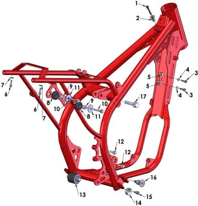 2016 Cobra 50FWE Parts – Frame II