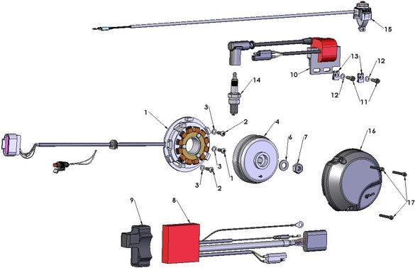 2016 Cobra CX65 Parts – Electrical System