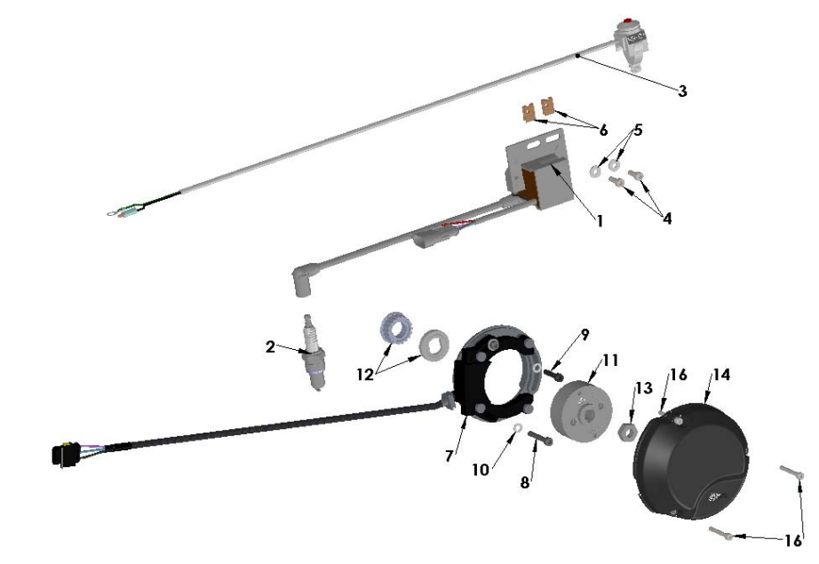 2017 Cobra 50JR Parts – Electrical System