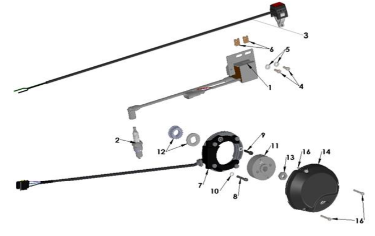 2019 Cobra 50JR Parts - Electrical System