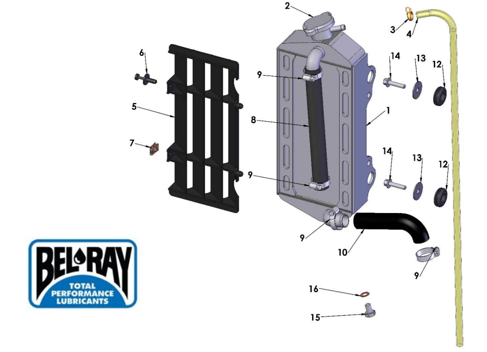 2019 Cobra CX65 Parts - Coolant System