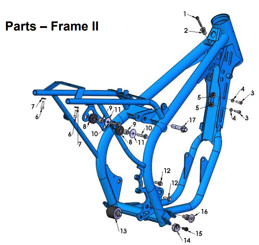 2020-CX50-King Parts- Frame II