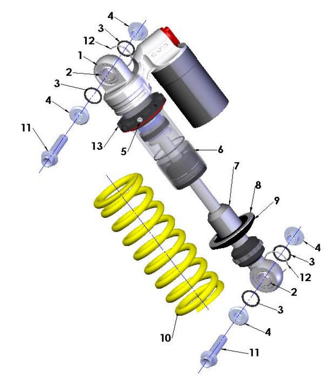 2020-CX50-King Parts- Shock