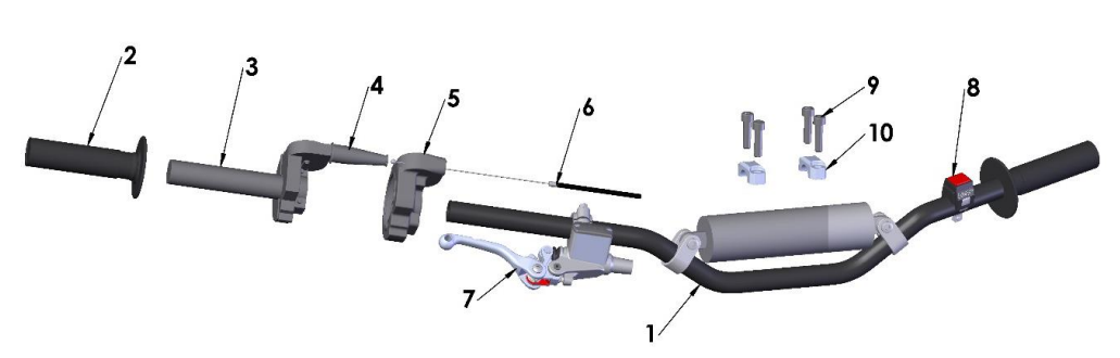 2020-CX50FWE Parts- Bars and Controls