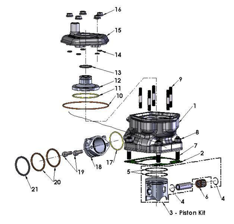 2020-CX65 Parts- Engine- Top End