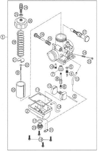 2020-CX65 Parts - Carburetor