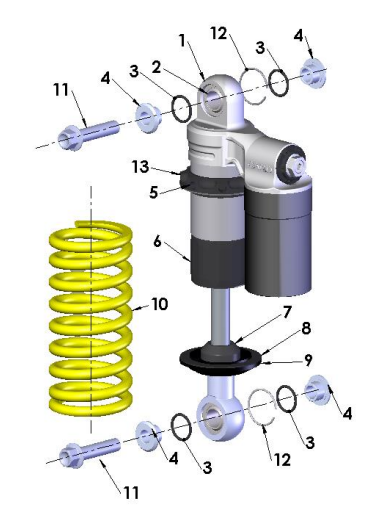 2021-CX50JR Parts- Shock