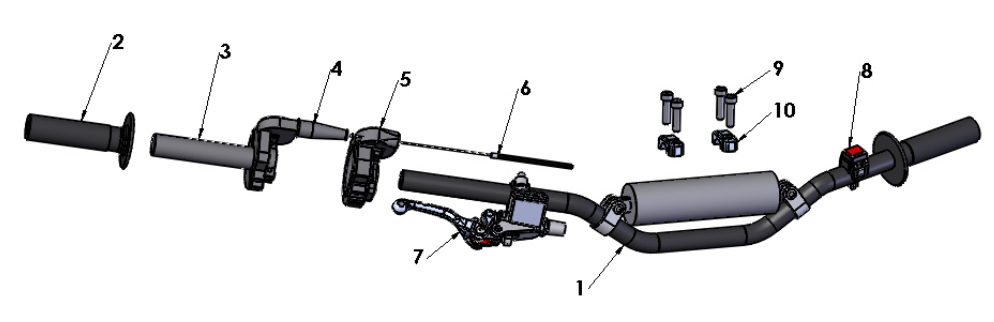 2021-CX50P3 Parts- Bars and Controls