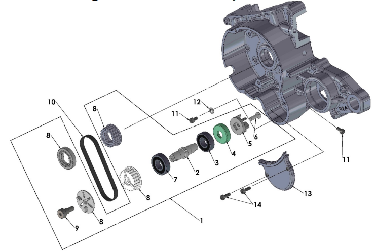 2021-CX50P3 Parts- Engine- Water Pump