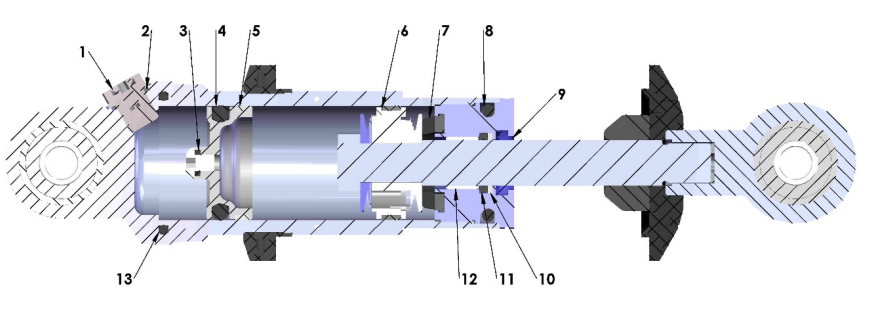 2021-CX50P3 Parts- Shock - Internal