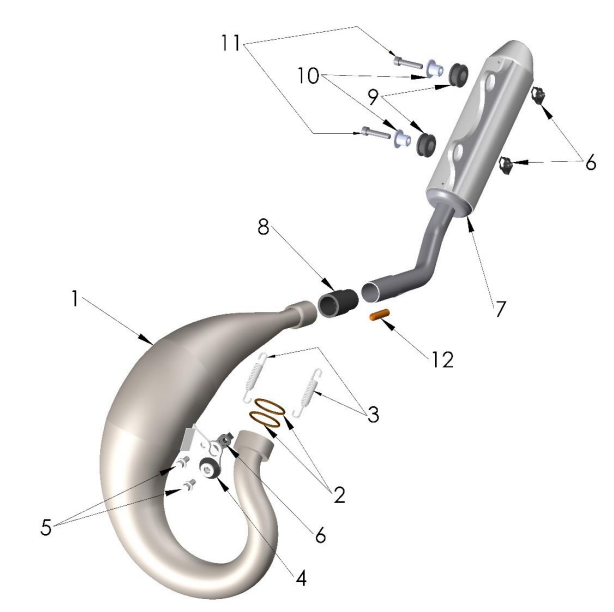 2021-CX50SRX Parts- Exhaust System