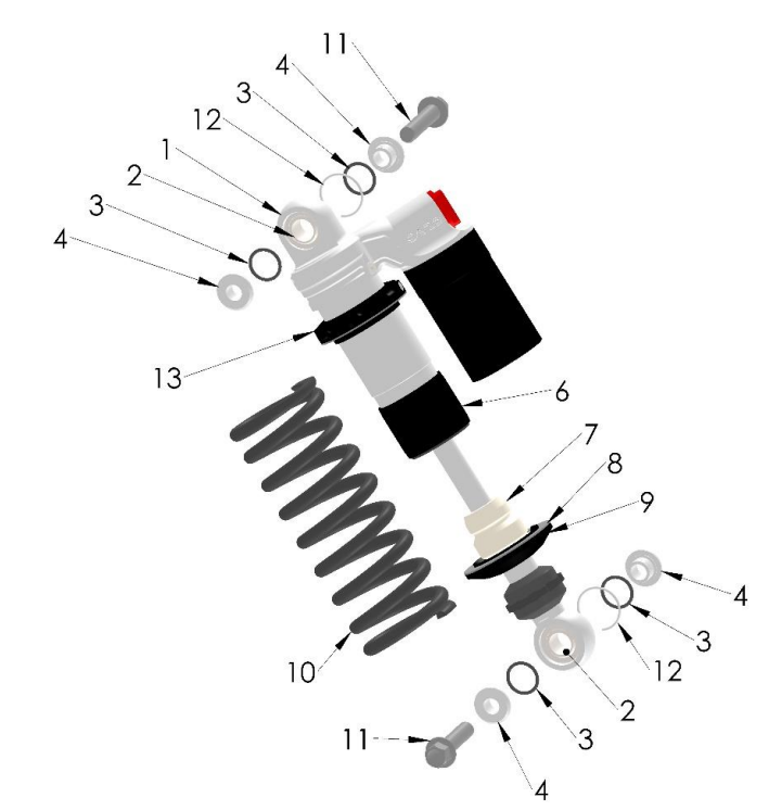 2021-CX50SRX Parts- Shock