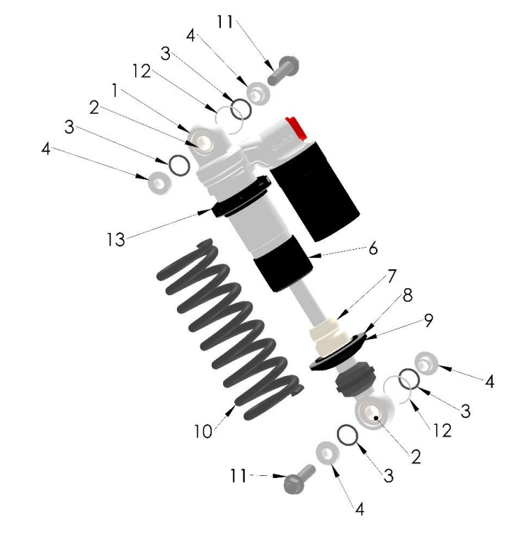 2021-CX50SRx-FWE Parts- Shock