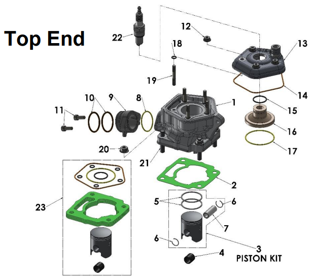 2022-CX50SRx-FWE Parts- Engine- Top End