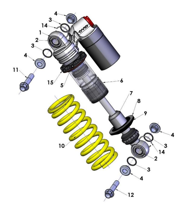 2022-CX65 Parts- Shock External