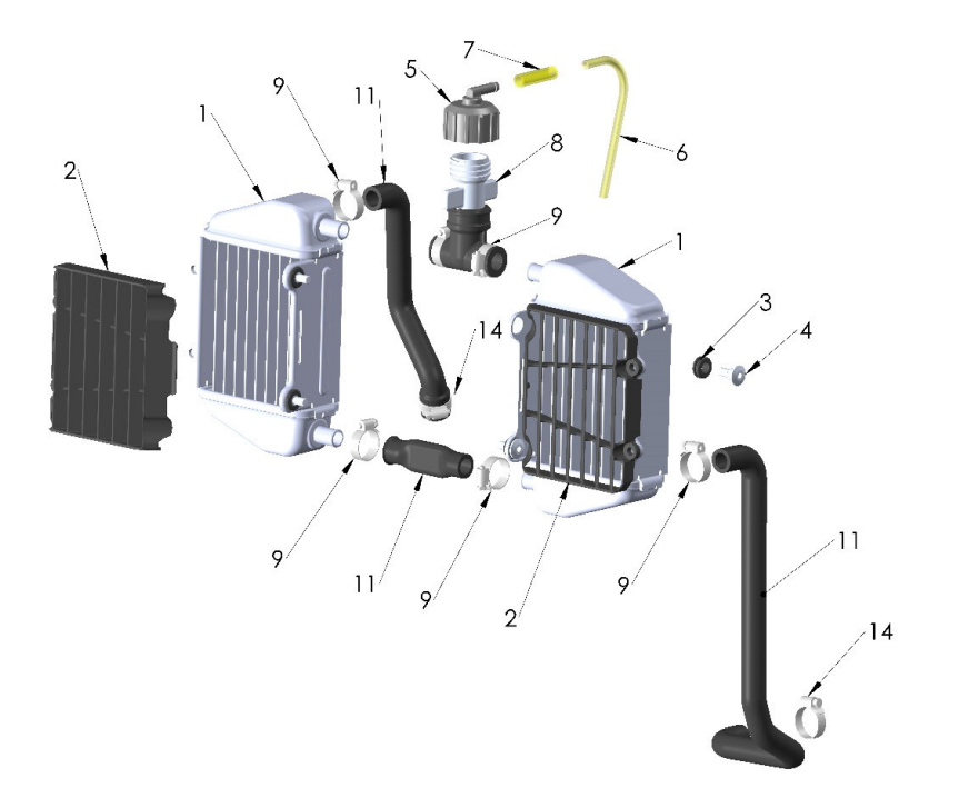 2024 CX50FWE ANNIVERSARY Parts – Coolant System