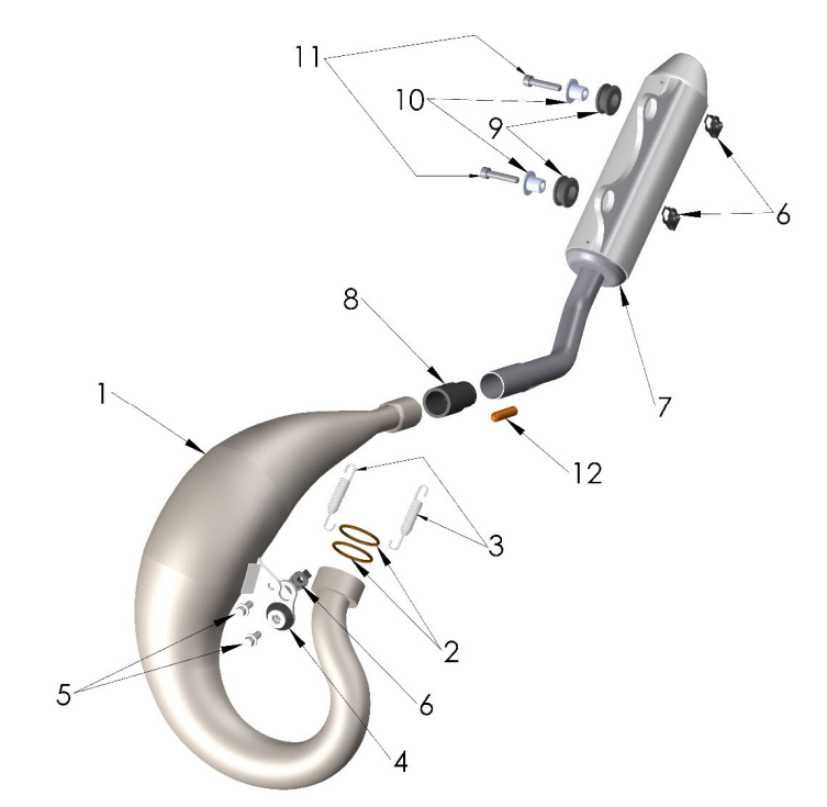 2024 CX50FWE ANNIVERSARY Parts – Exhaust System