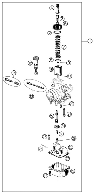 2024 CX50FWE Parts – Carburetor