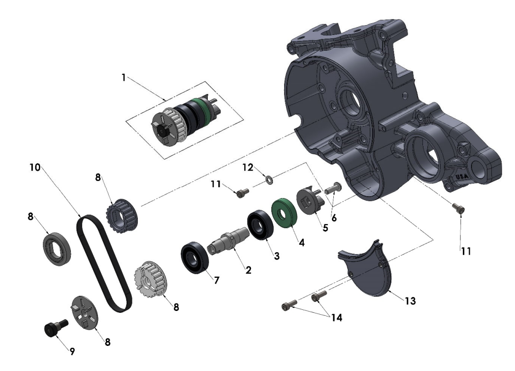 2024 CX50FWE Parts – Engine – Water Pump