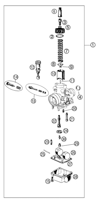 2024 CX50JR Parts - Carburetor