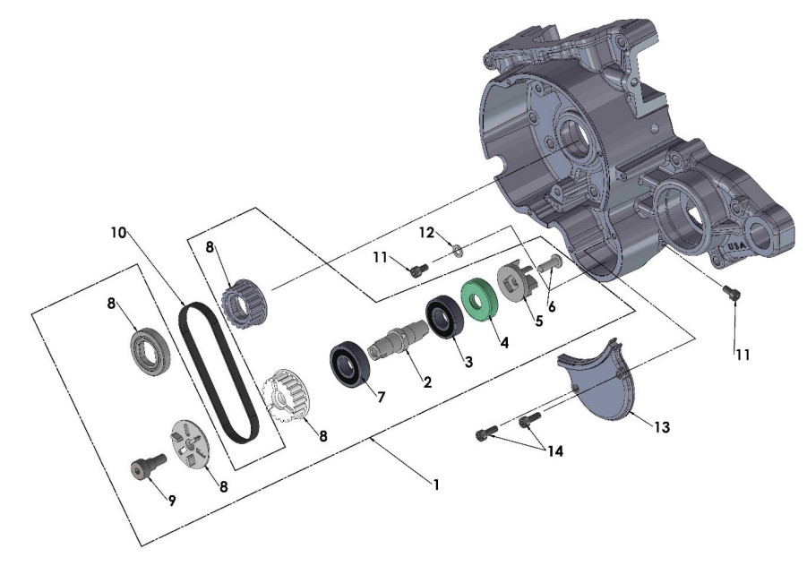 2024 CX50JR Parts - Engine – Ignition and Water Pump