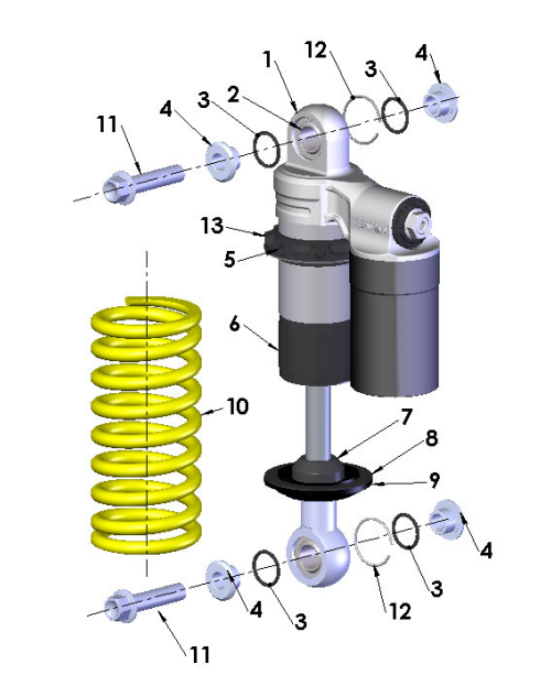 2024 CX50JR Parts – Shock