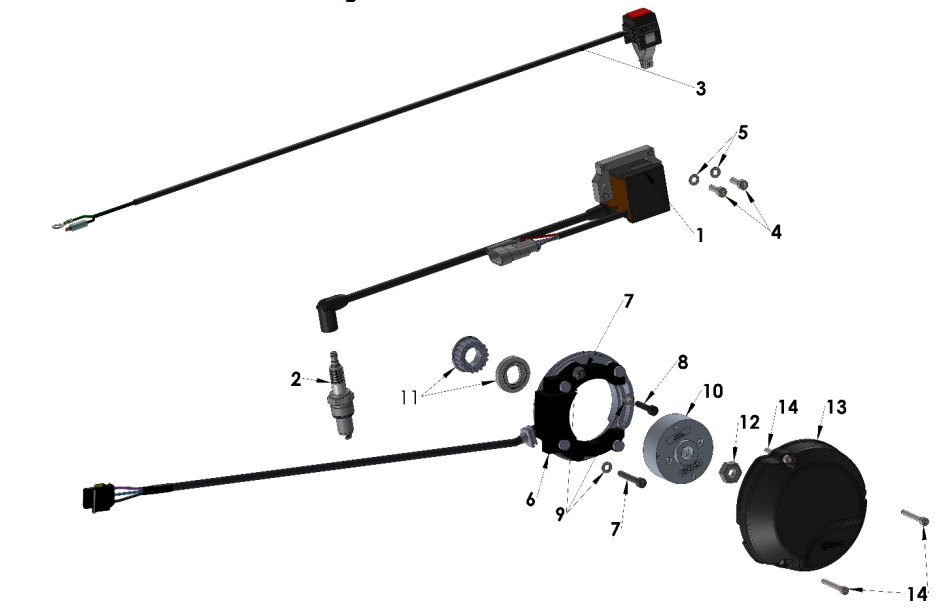 2024 CX50SR Parts – Electrical System