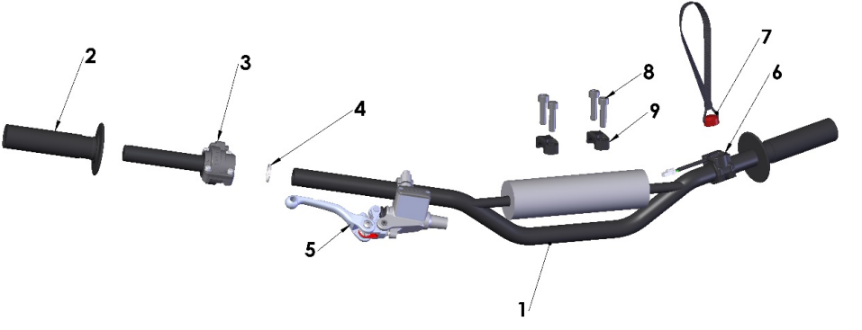 2024 CX5E Parts – Bars and Controls