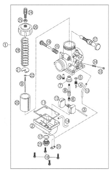 2024 CX65 Parts - Carburetor