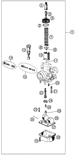 2025 CX50FWE Parts – Carburetor