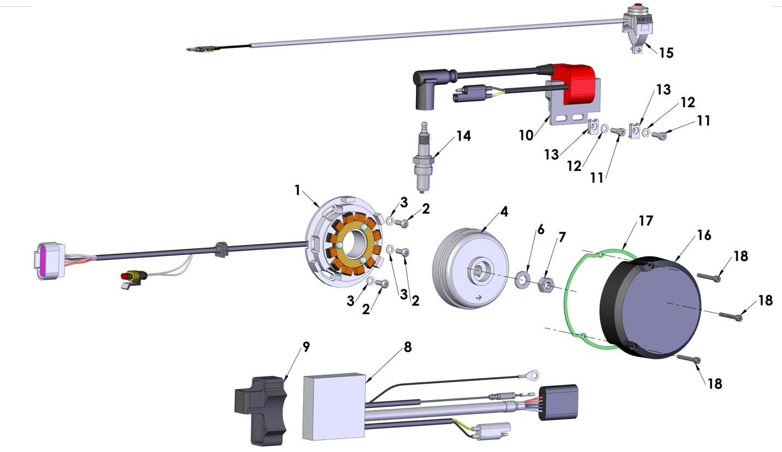 Cobra CX65 2013 Parts – Electrical System