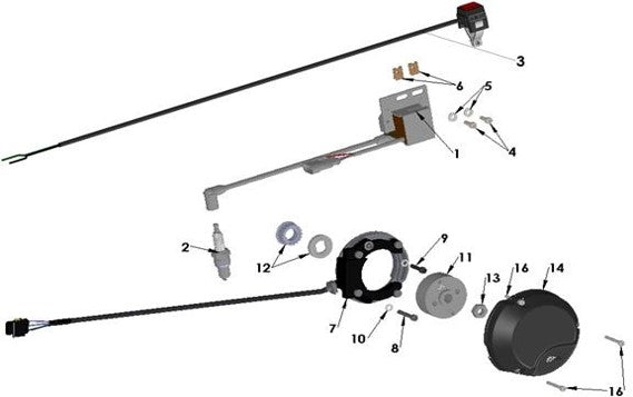 2018 Cobra 50P3 Parts – Electrical System