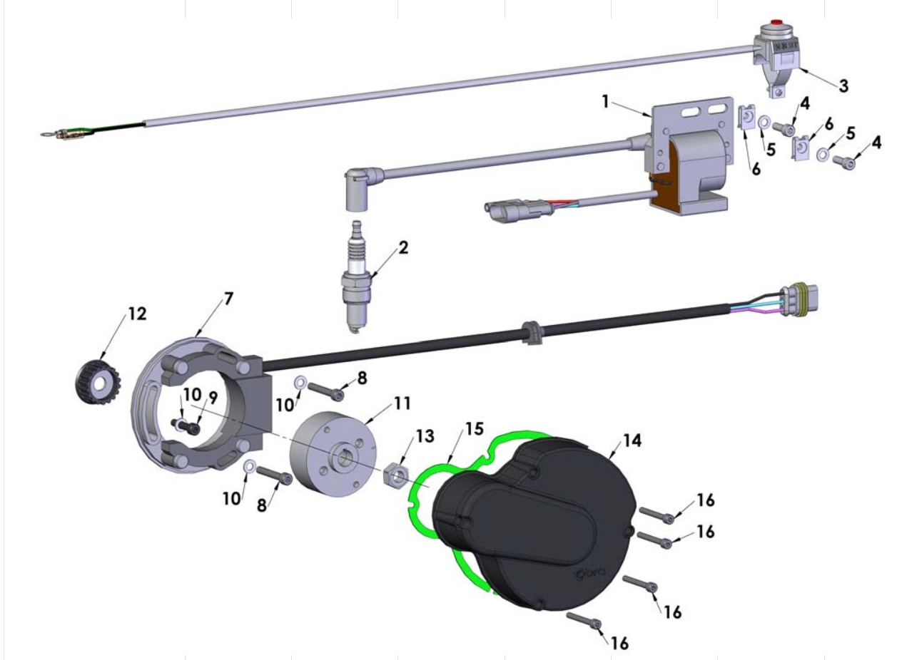 Cobra 50SR (King) 2012 Parts – Electrical System