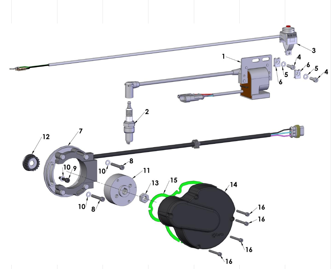 Cobra 50SR (King) 2013 Parts – Electrical System