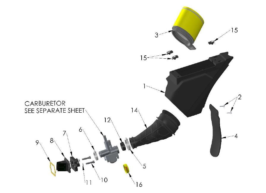 CLAMP  CARB TO AIR BOOT (31-50mm)